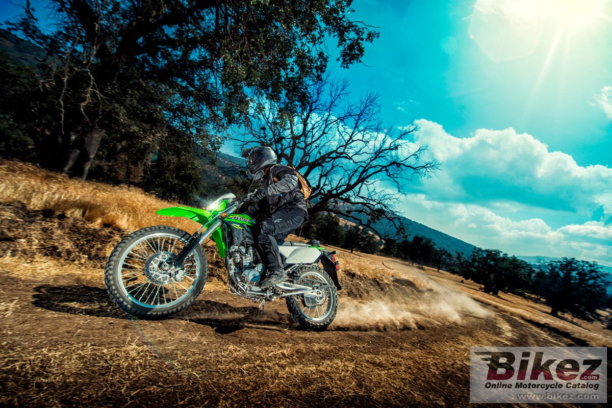 Kawasaki KLX250 poster